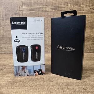 Saramonic Blink 500 B1 TX RX  Ultra Compact 2.4 GHz Wireless Microphone System